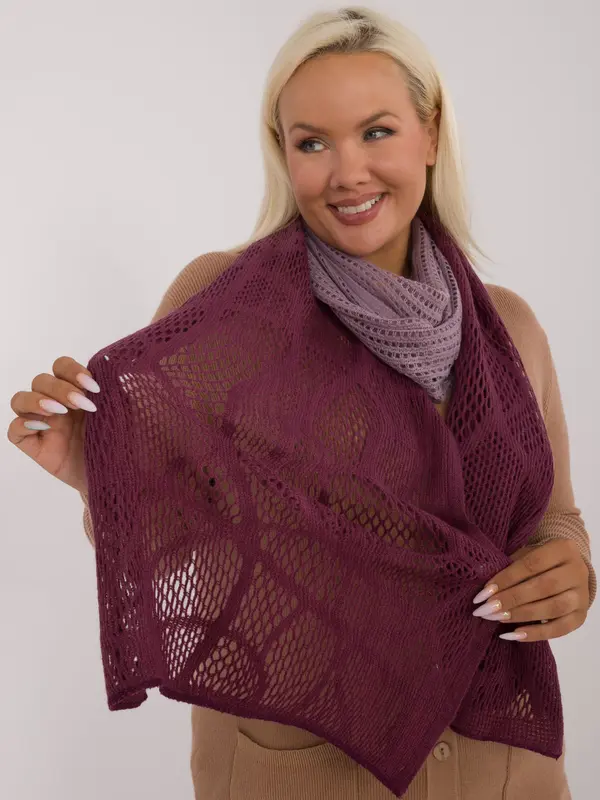 Factory Price Scarf-AT-SZ-602.61-light purple