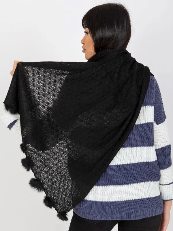 Factory Price Scarf-AT-SZ-E-318.57P-black