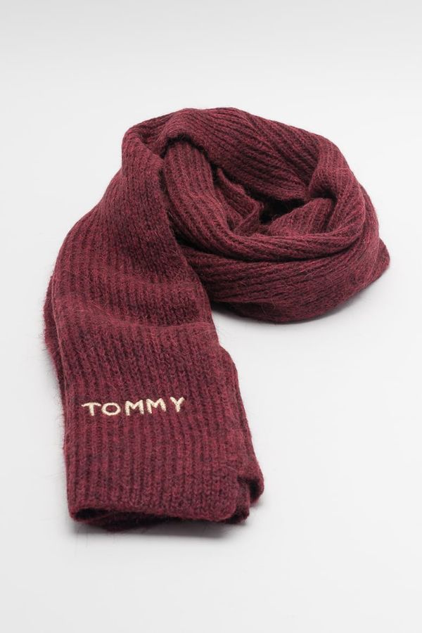 Tommy Hilfiger Scarf - TOMMY HILFIGER EFFORTLESS SCARF red