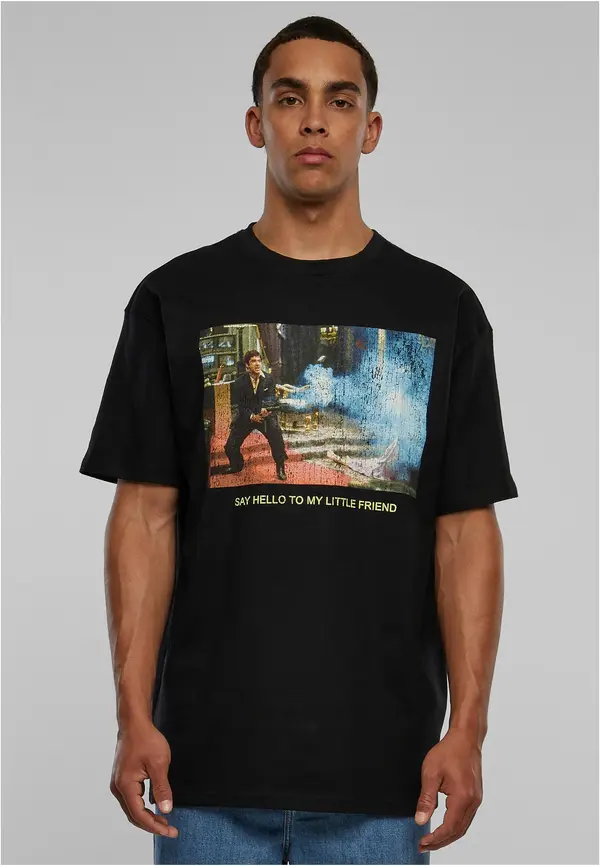 Mister Tee Scarface Little Friend Oversize T-shirt black