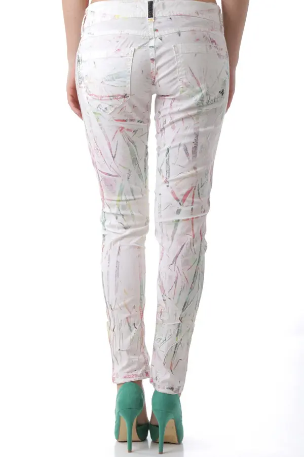 Sexy Woman Seksi ženske vzorčaste hlače