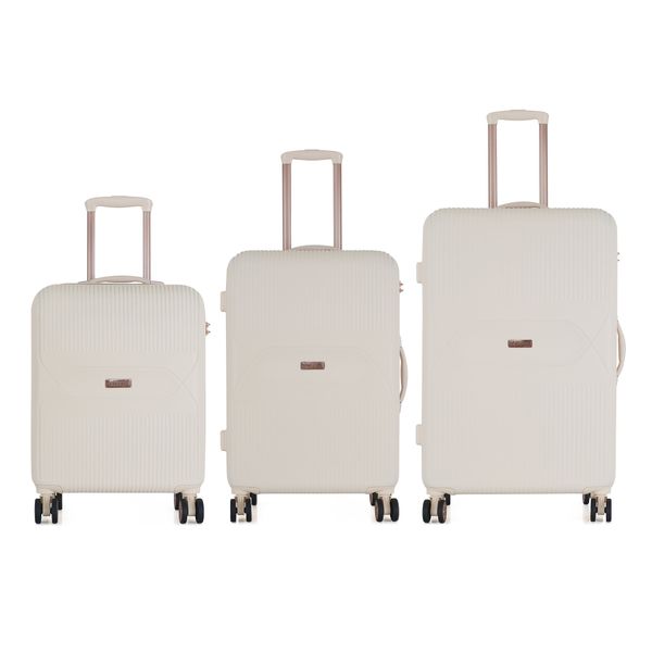 Semiline Semiline Unisex's 3-in-1 ABS Suitcases Set T5786-0