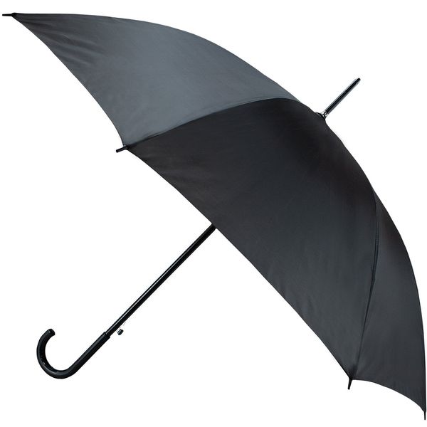 Semiline Semiline Unisex's Long Semi-Automatic Umbrella With A Wrap-Around Handle L2037-0