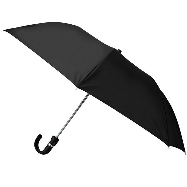 Semiline Semiline Unisex's Short Semi-Automatic Umbrella With A Wrap-Around Handle L2038-0