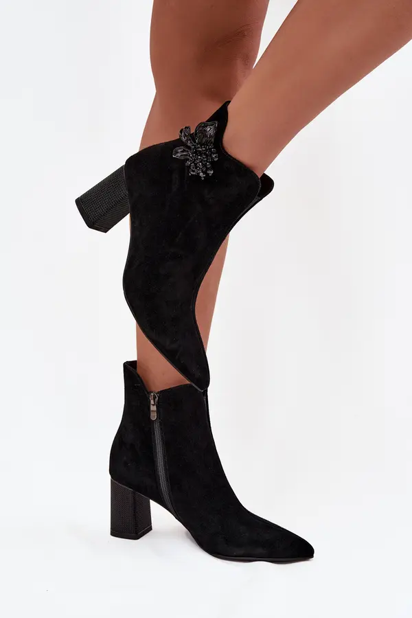 D&A Semiš gležnjarji z okraski