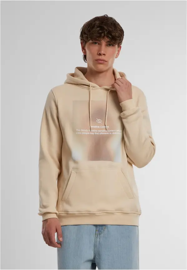 Mister Tee Sensitive Content Hoody Sand