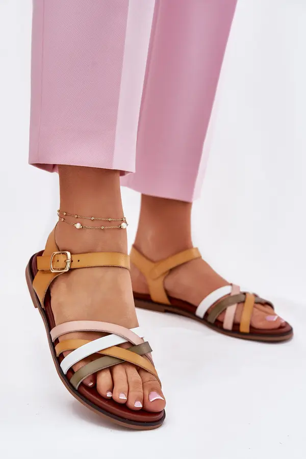 SERGIO LEONE SERGIO LEONE Womens sandals with interlacing straps