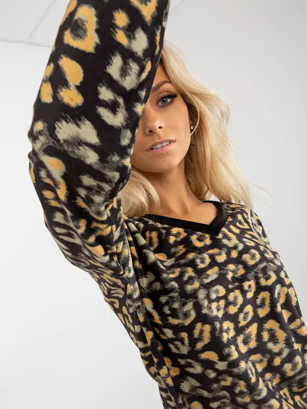 RUE PARIS Set-HV-KMPL-8141-1.01P-black-yellow