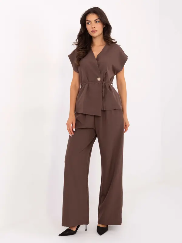 MODA ITALY Set-IT-KMPL-21029.78-brown