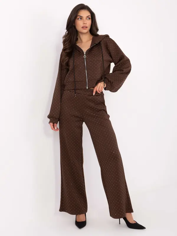 RUE PARIS Set-IT-KMPL-21709.18-brown