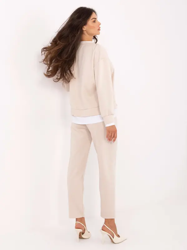 RUE PARIS Set-IT-KMPL-9237.46-light beige