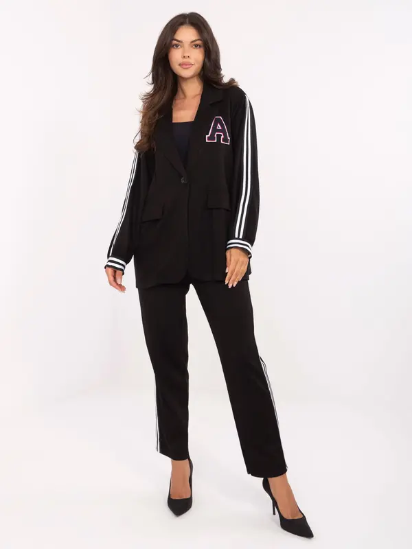 RUE PARIS Set-IT-KMPL-9721.15-black