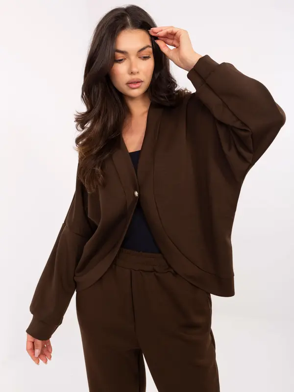 RUE PARIS Set-IT-KMPL-9761.25-dark brown