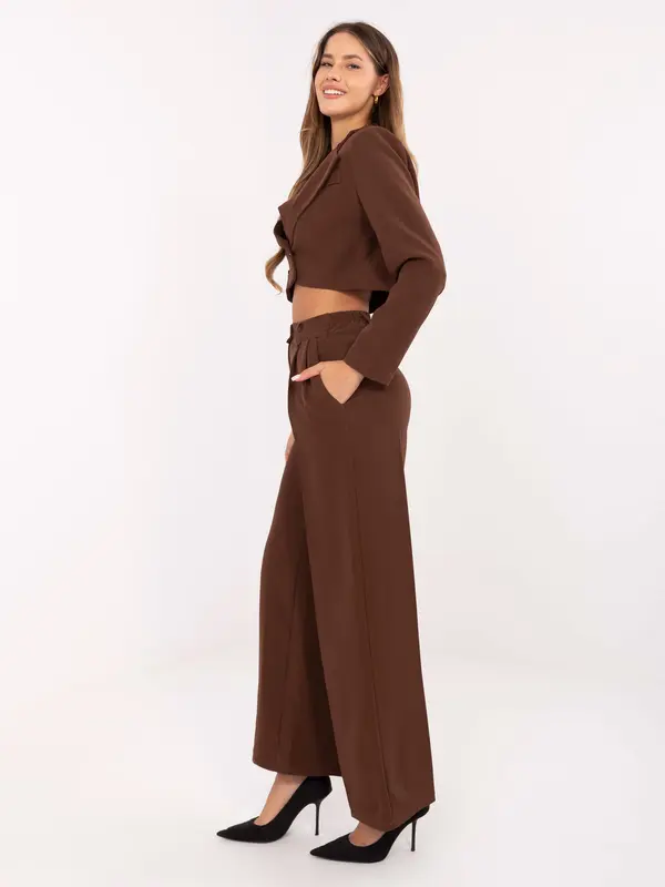 RUE PARIS Set-IT-KMPL-FL9019.08P-brown