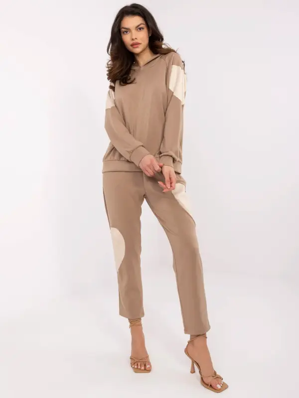 Italy Moda Set-MI-KMPL-M6156.98-light brown