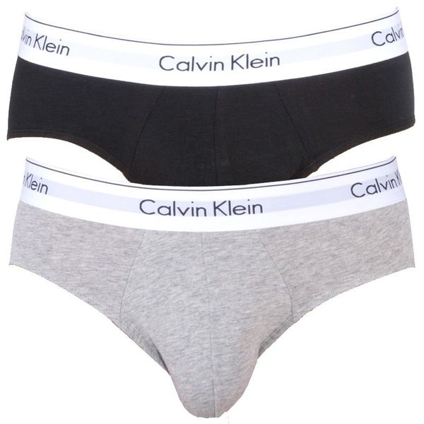 Calvin Klein Set of two briefs in black and grey Calvin Klein Underwear