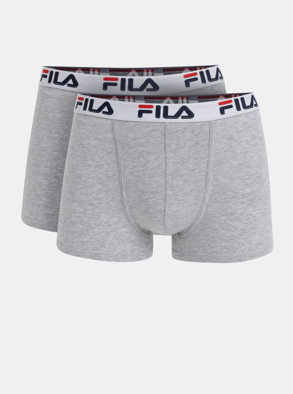 Fila Set of two grey annealed BOXERS FILA boxers