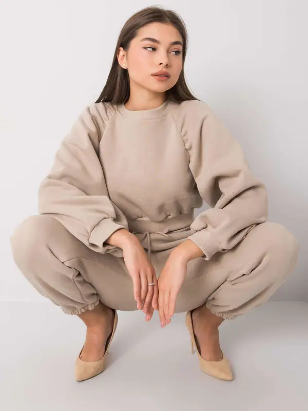 RUE PARIS Set-RV-KMPL-7010.10-beige