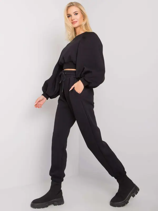 RUE PARIS Set-RV-KMPL-7010.10-black