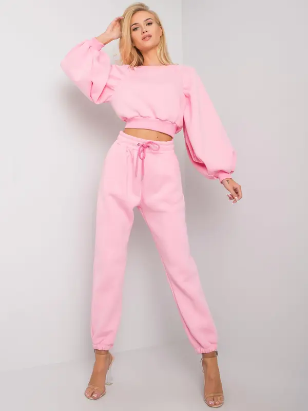 RUE PARIS Set-RV-KMPL-7010.10-pink