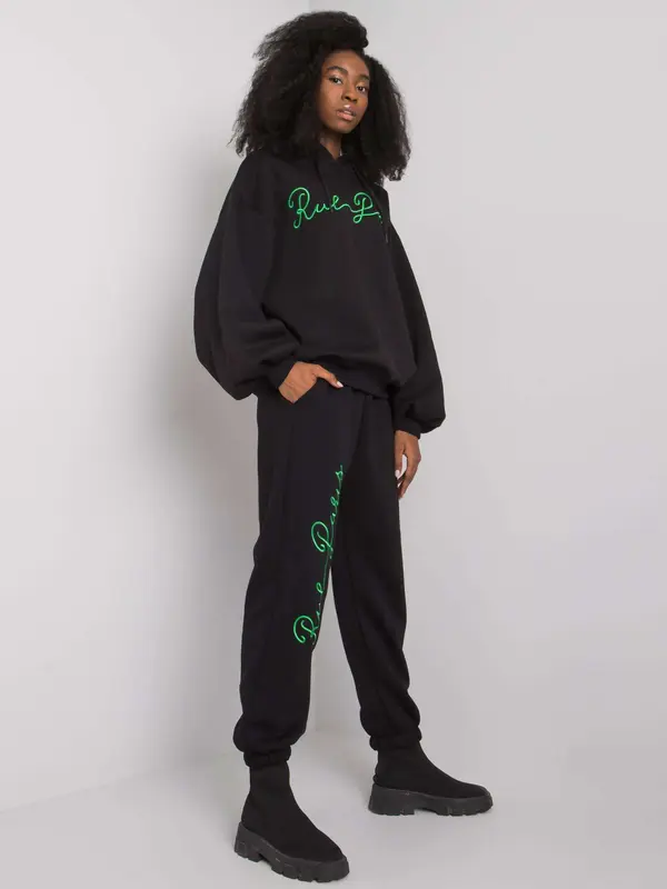 RUE PARIS Set-RV-KMPL-7307.10X-black