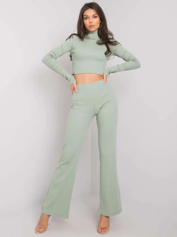 RUE PARIS Set-RV-KMPL-7361.18P-pistachio