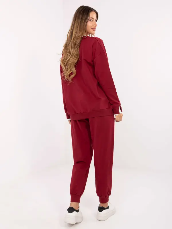 RELEVANCE Set-RV-KMPL-A883.68-burgundy