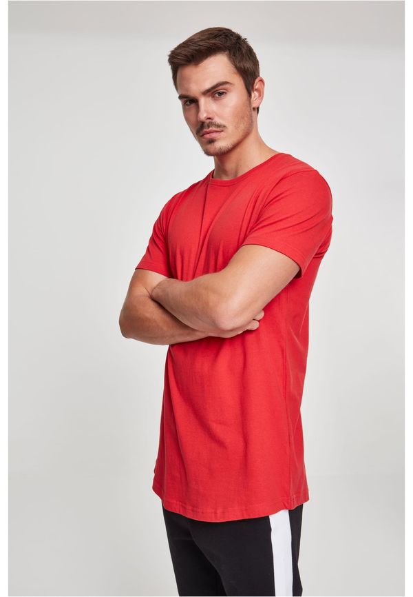 Urban Classics Shaped long T-shirt fiery red