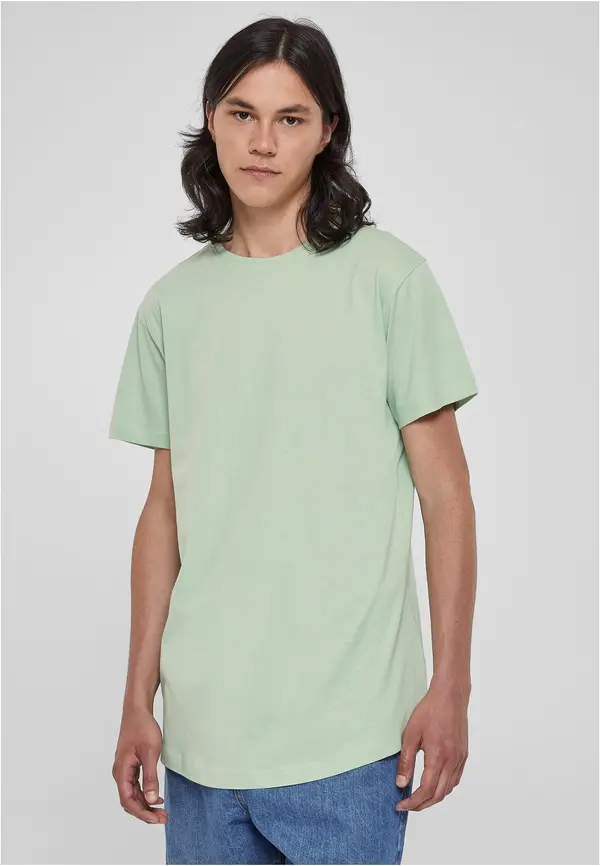 Urban Classics Shaped long T-shirt vintage green