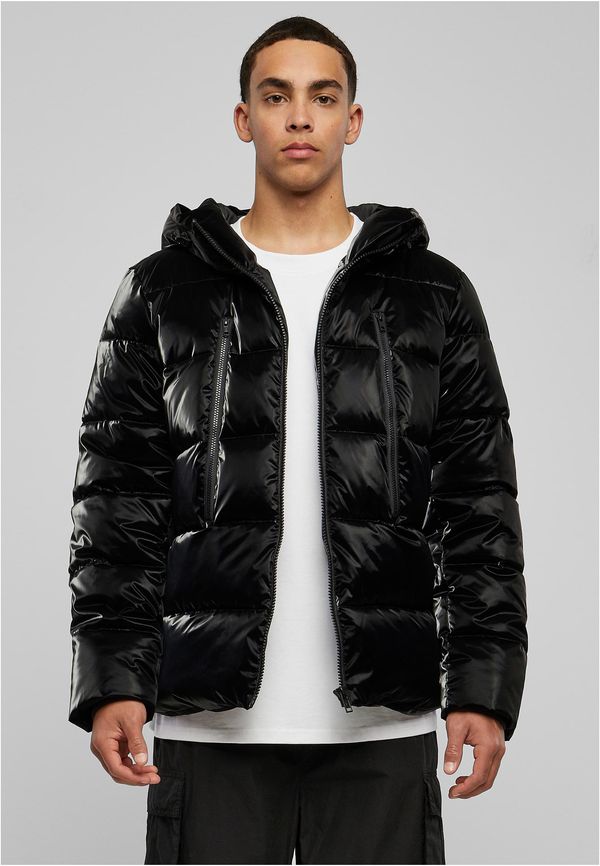 Urban Classics Shark Skin Puffer Jacket Black