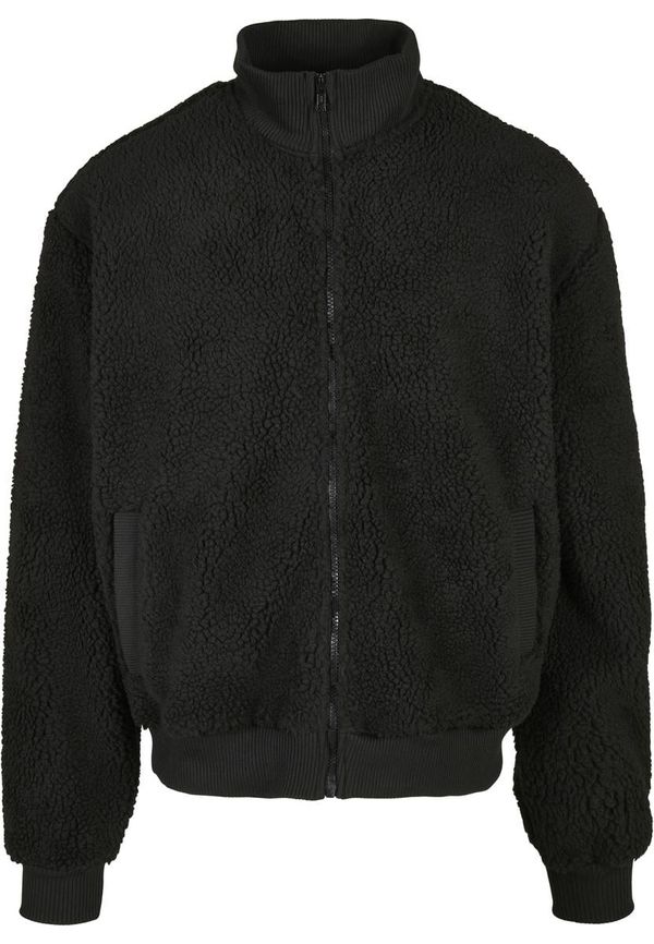 UC Men Sherpa Jacket Boxy Black