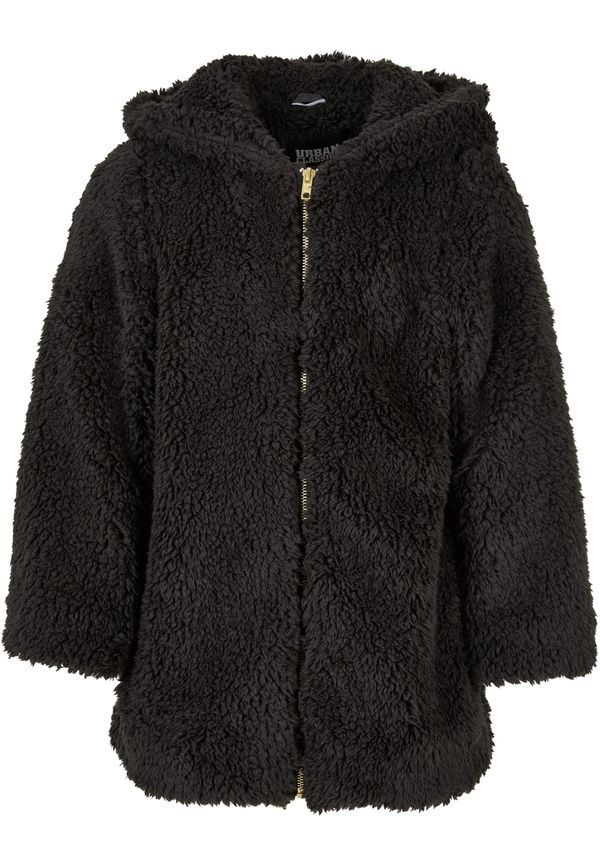 Urban Classics Sherpa jacket for girls black