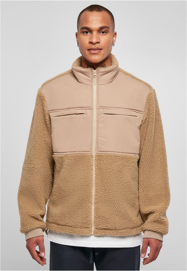 UC Men Sherpa union patched jacketbeige