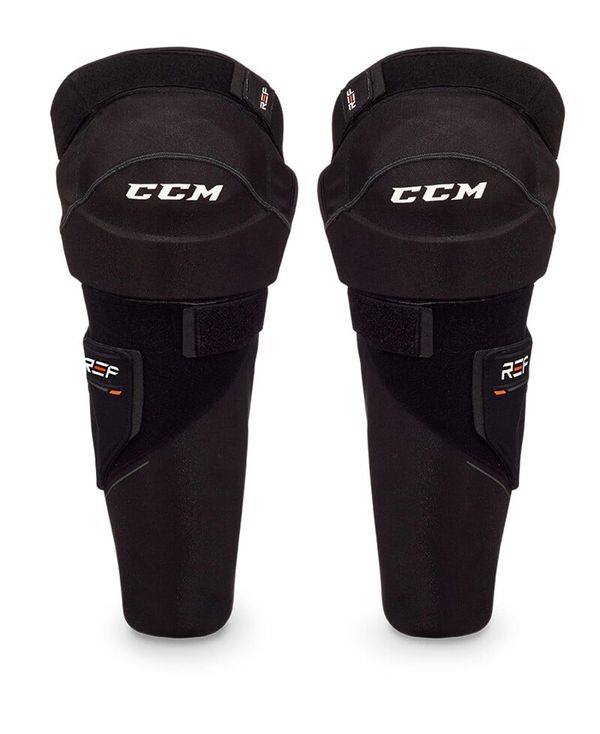 CCM Shins CCM Referee Protective Shin Guards Senior 16 Inch