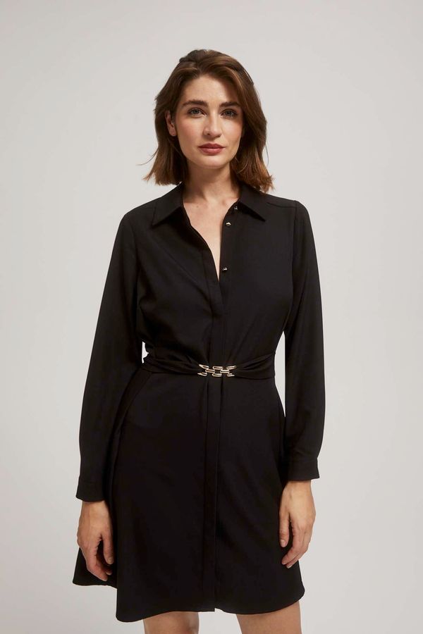 Moodo Shirt dress with belt