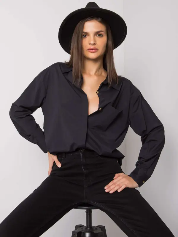 ex moda Shirt-EM-KS-005.34-black