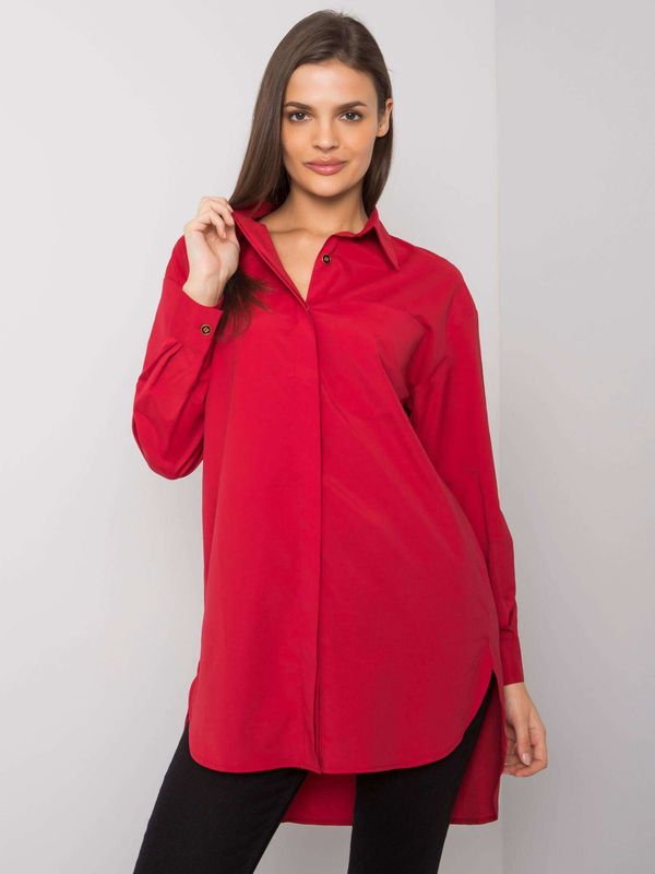 ex moda Shirt-EM-KS-005.34-dark red
