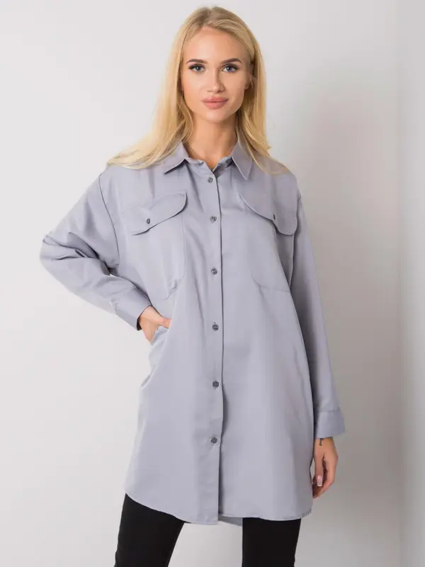 ex moda Shirt-EM-KS-678-1.09-grey