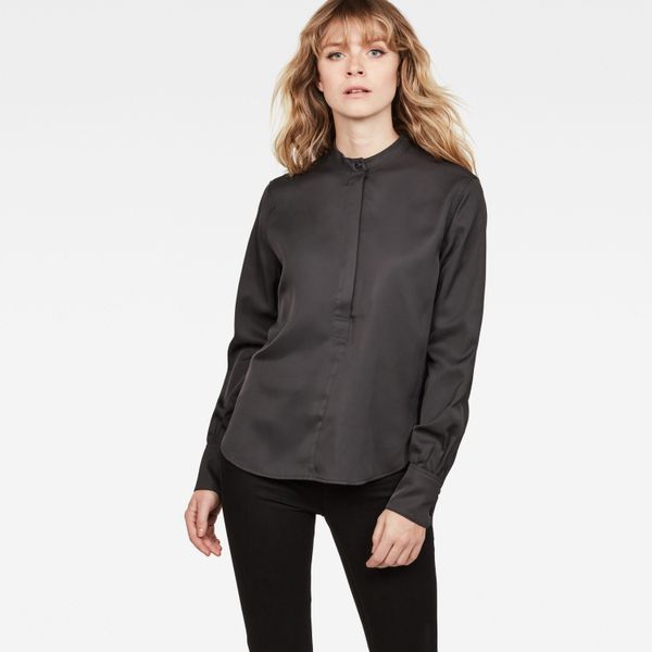 G Star Shirt - G-STAR Road shirt wmn ls grey