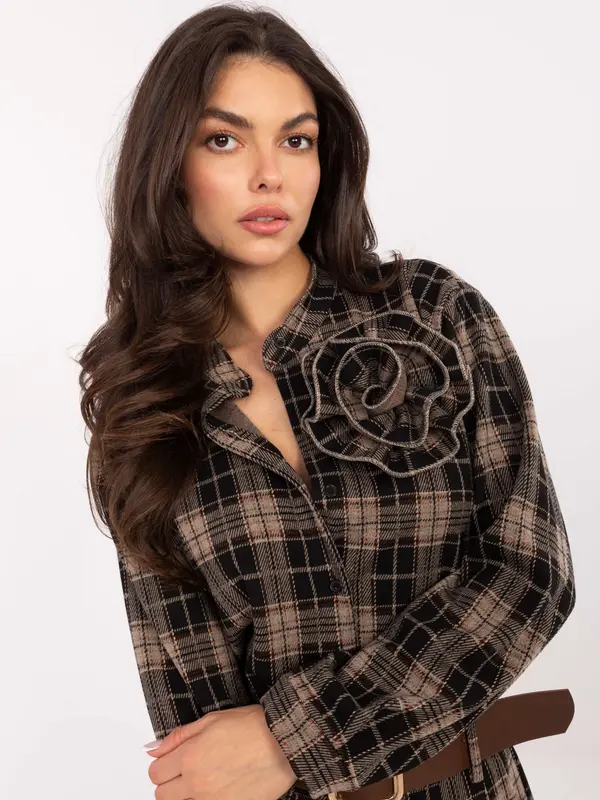 Italy Moda Shirt-IT-KS-21562.01-beige