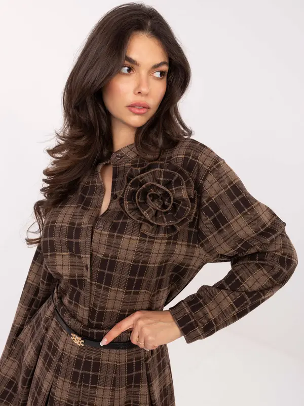 Italy Moda Shirt-IT-KS-21562.01-brown