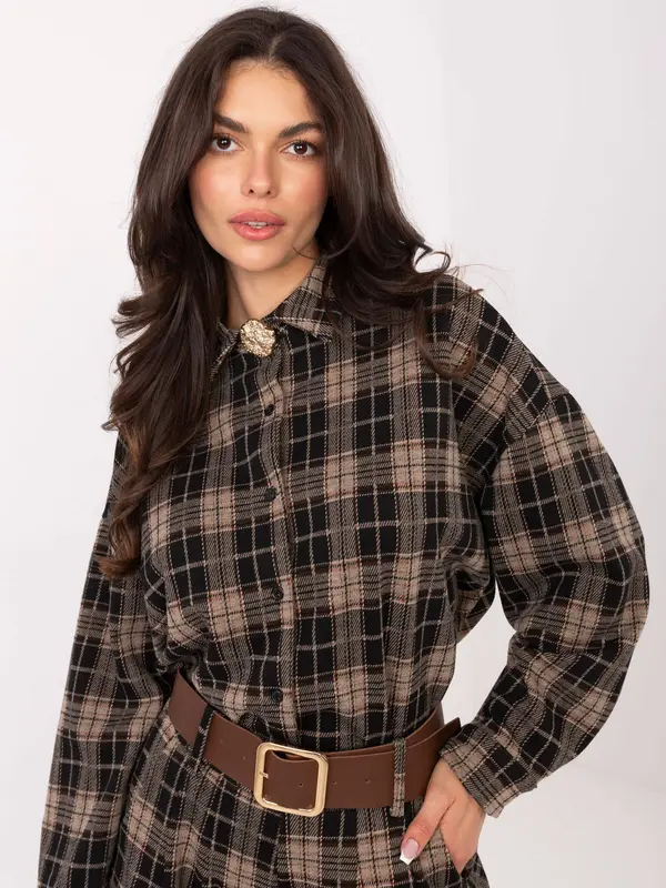 Italy Moda Shirt-IT-KS-21638.02-beige