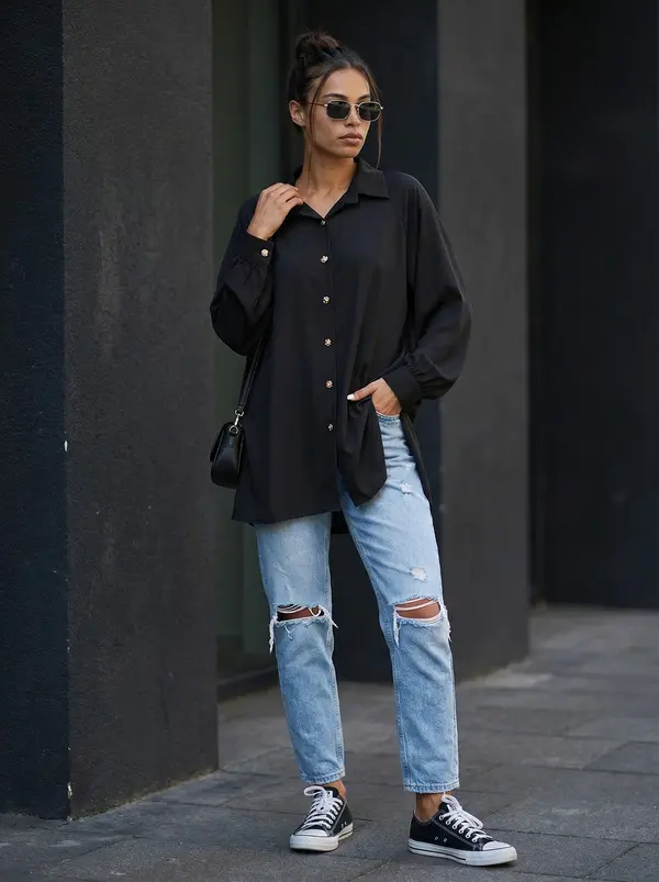 Factory Price Shirt-IT-KS-29022.25-dark brown