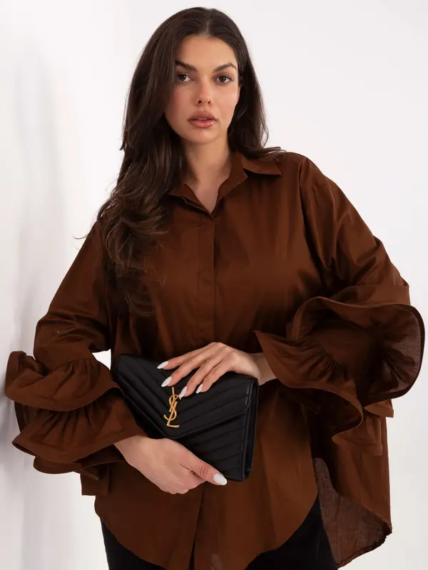 MODA ITALY Shirt-IT-KS-8381.56-brown