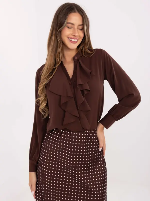Italy Moda Shirt-MI-KS-3257.47-brown