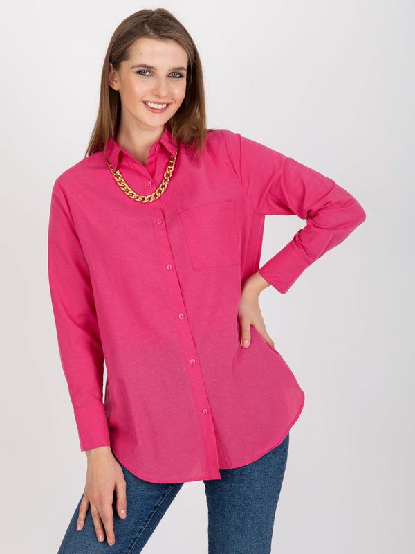 Factory Price Shirt-TO-KS-7183.74P-fuchsia