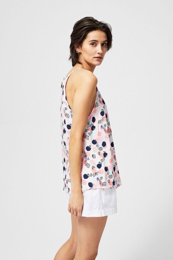 Moodo Shirt top with print - pink