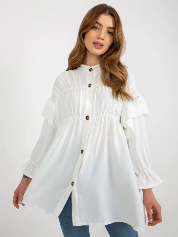 Och Bella Shirt-TW-KS-BI-2021745.13X-ecru