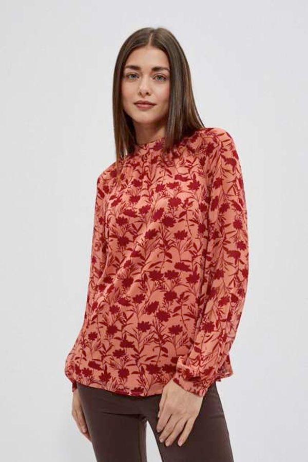 Moodo Shirt with floral collar