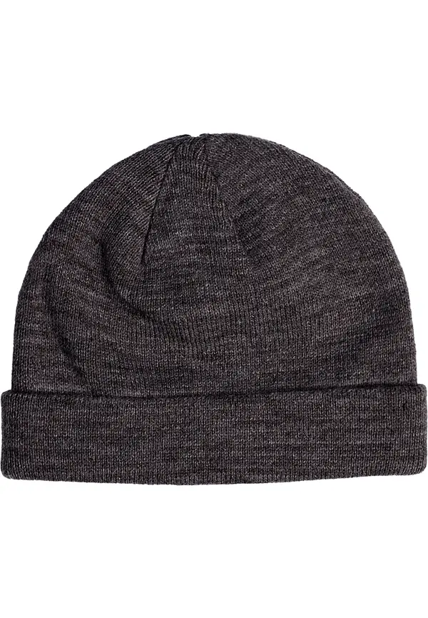 MSTRDS Short cuff knitted hat h.Charcoal